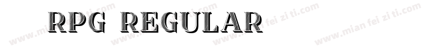 百度贴吧 世界RPG吧 Regular字体转换